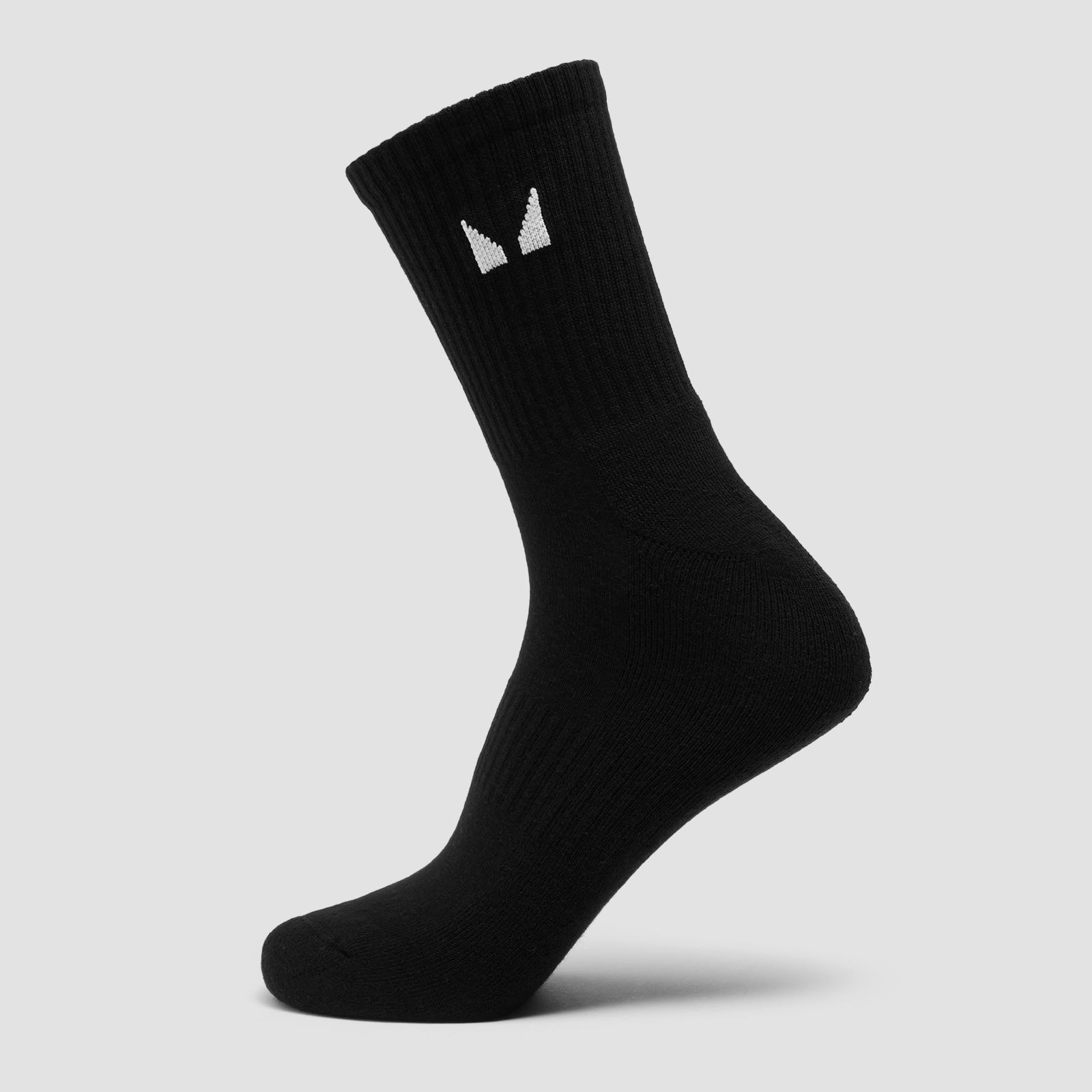 foto del prodotto mp unisex crew socks 1 pack black uk 6 8