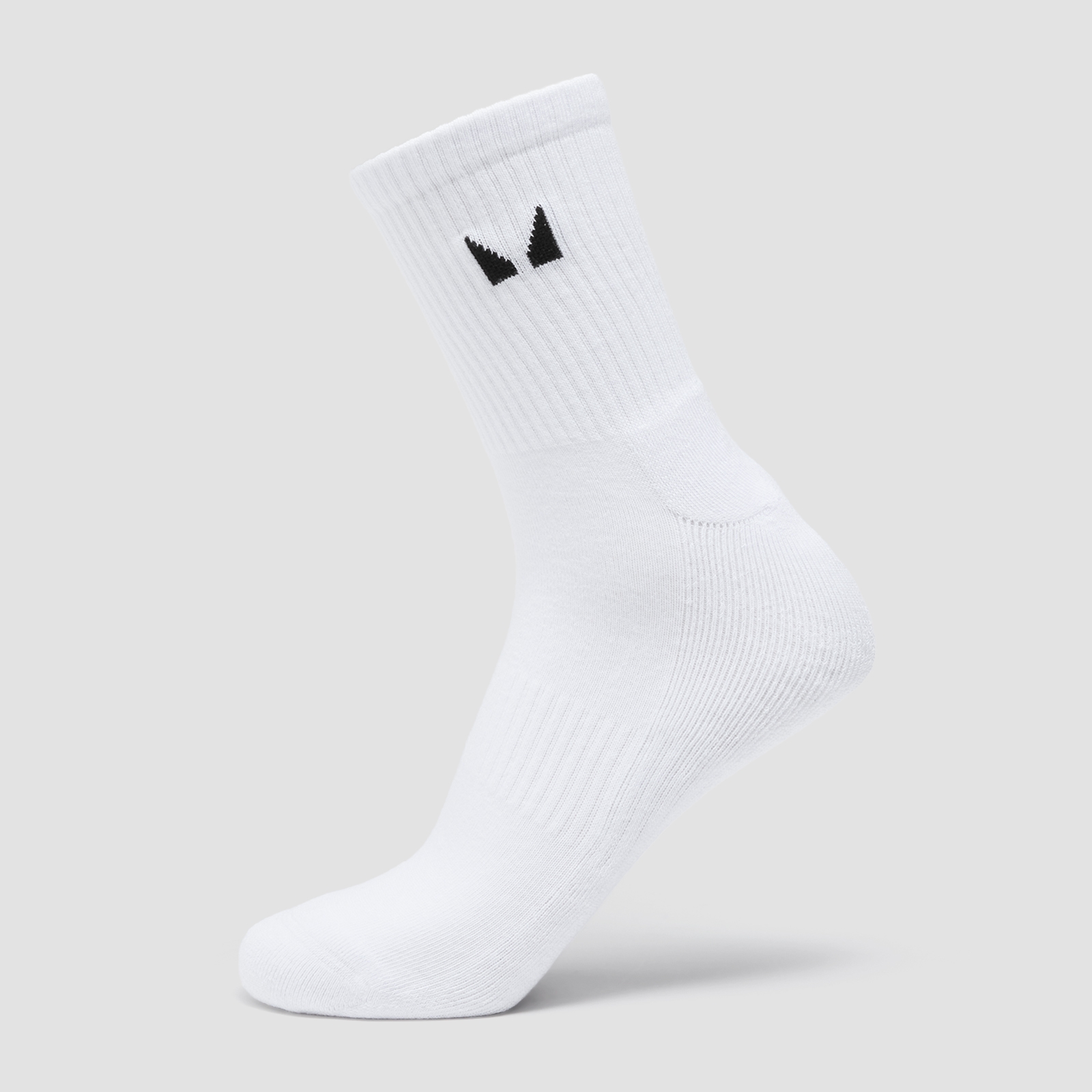foto del prodotto mp unisex crew socks 1 pack white uk 12 14