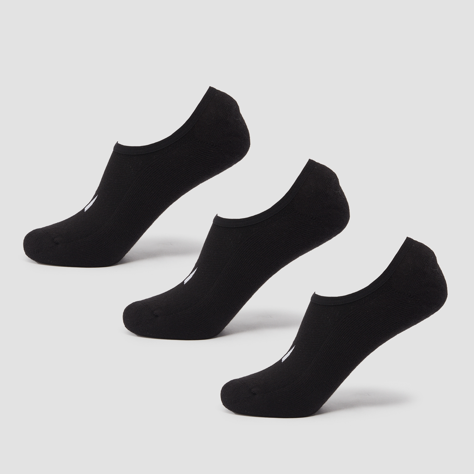 foto del prodotto mp unisex invisible socks 3 pack black uk 2 5