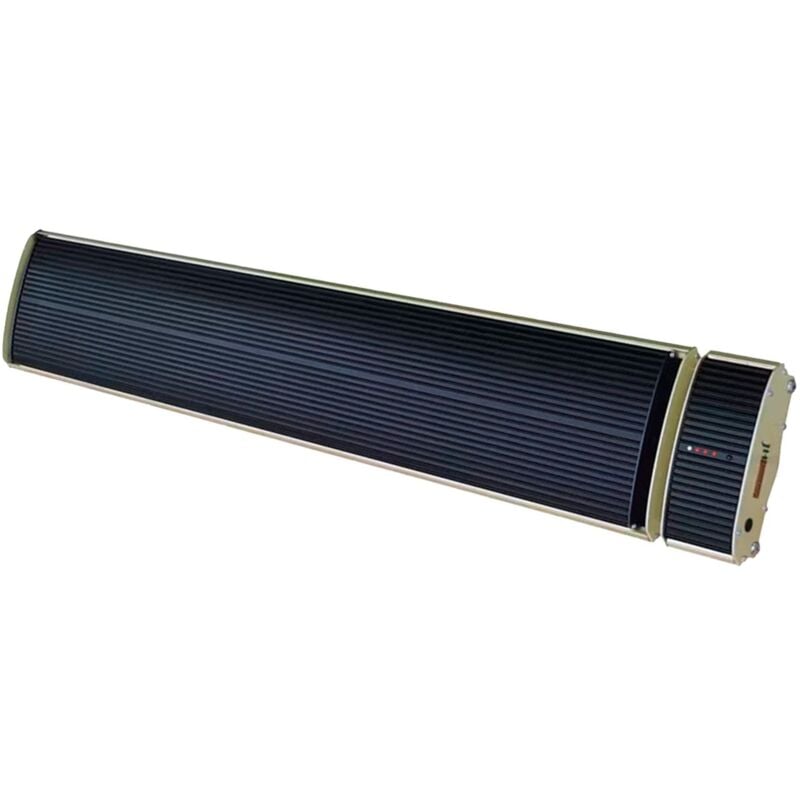 foto del prodotto mpc potente riscaldatore infrarossi nero cm 191,5x17,7x6 tarifa 3200w