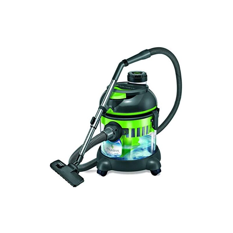 foto del prodotto mpm aspirapolvere senza sacchetto mod 30 nero verde 2400 w 330 w