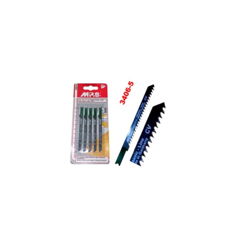 foto del prodotto mps lama per seghetto alternativo 3406 5 legno standard bd talox