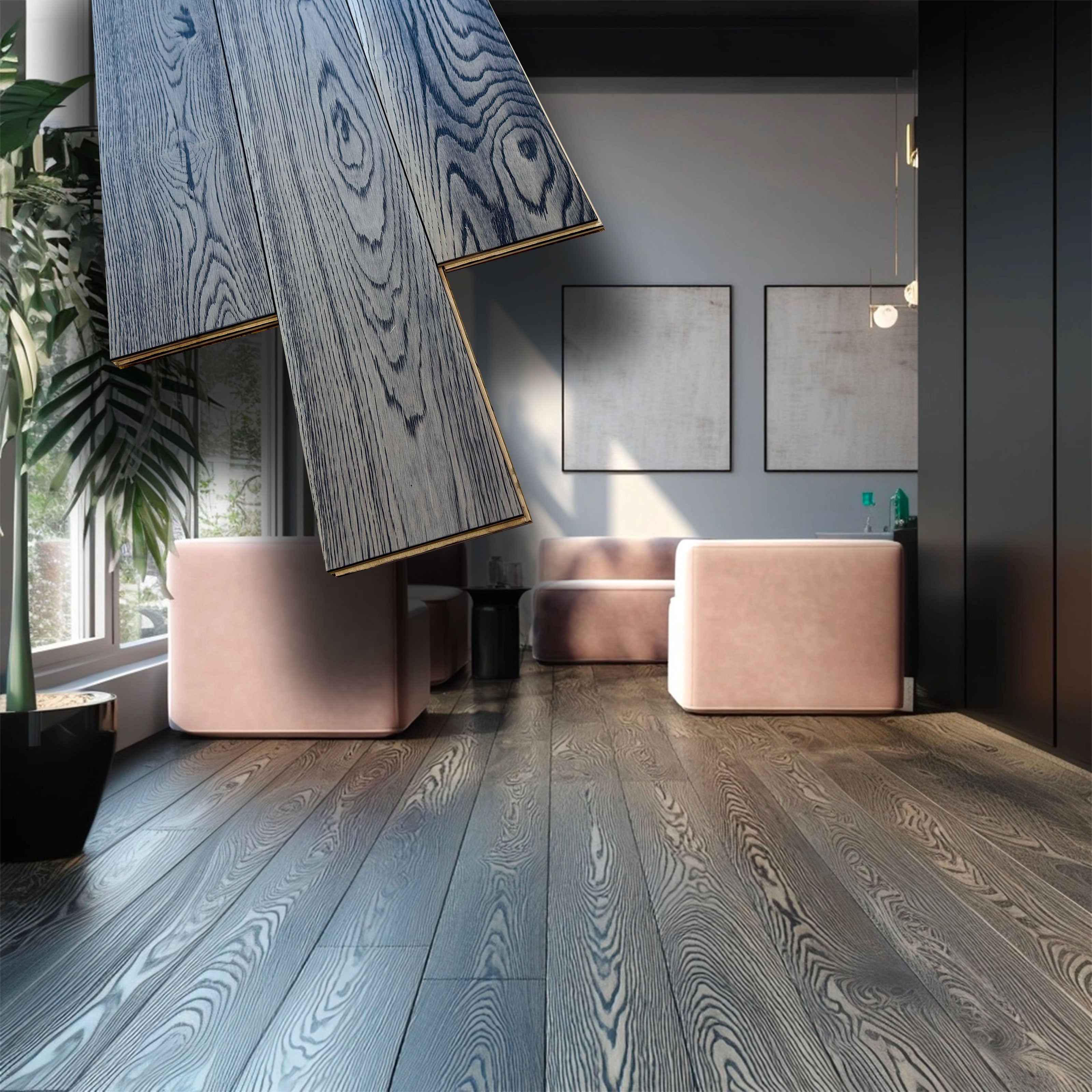 foto del prodotto mq mega stock lotto da 59mq di listone prefinito rovere petra vern. bisell. spazz. 17,5x180x600 2100mm 3 nobile 