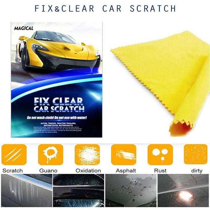 foto del prodotto mr fix elimina graffi sulla carrozzeria auto o altro veicolo kit pronto all'uso