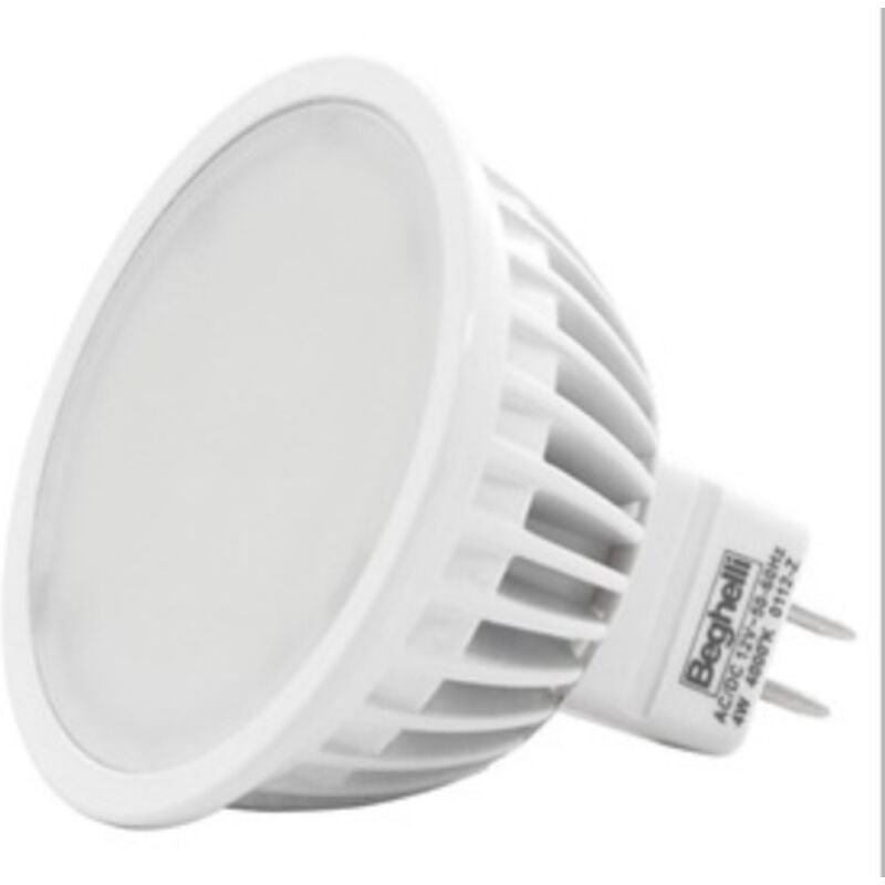 foto del prodotto mr16 ecoled lampada lampadina a led 4w 12v luce bianca calda beghelli