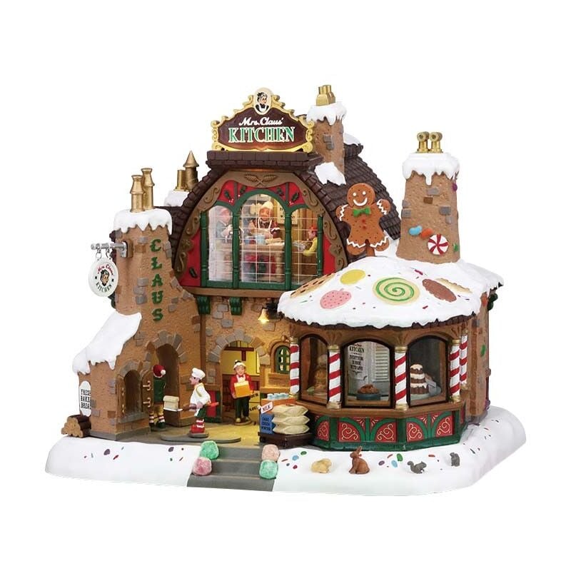 foto del prodotto mrs. claus kitchen con alimentatore 4.5v cod. 85314