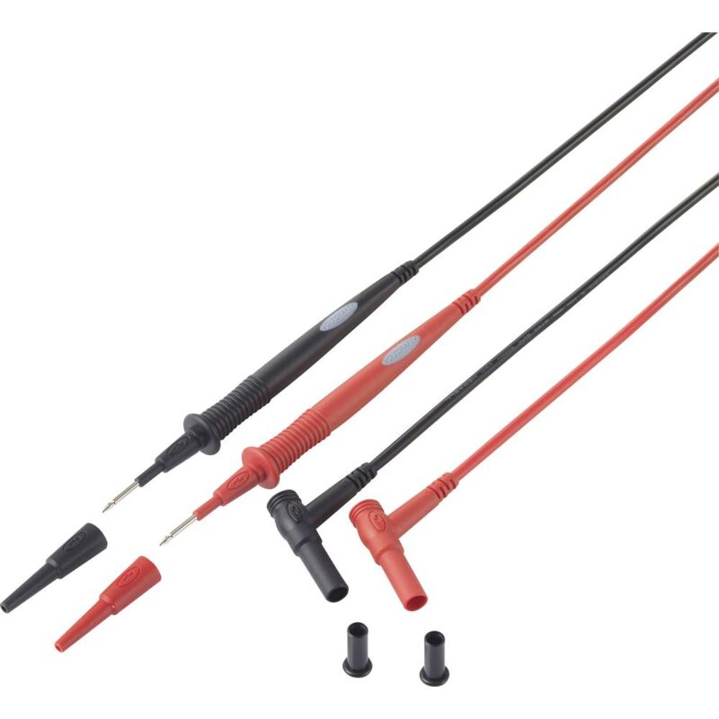 foto del prodotto ms 7 puntali di sicurezza 1.00 m nero, rosso voltcraft