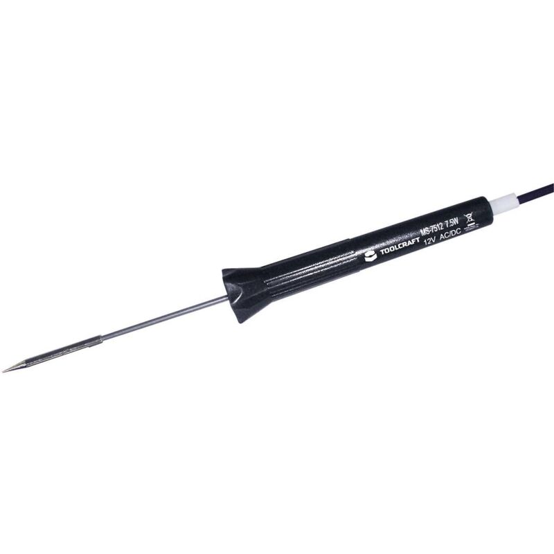 foto del prodotto ms 7512 stilo saldante 12 v 7.5 w forma a punta 425 c max toolcraft