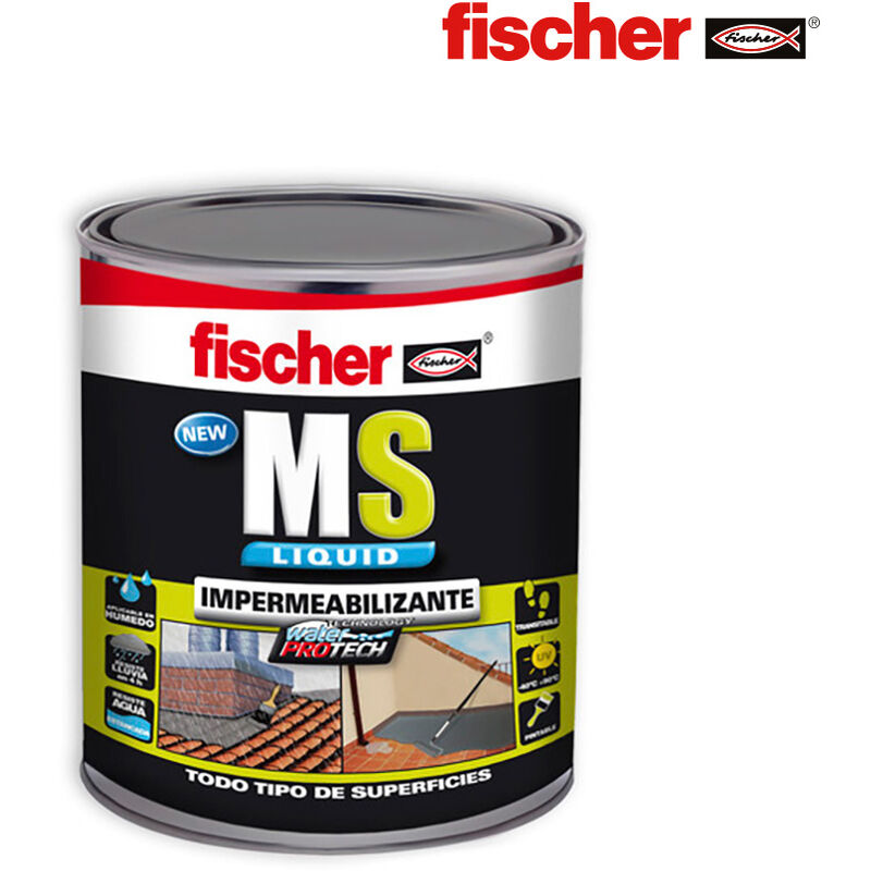 foto del prodotto ms liquido 1kg marrone piastrella 534616 fischer