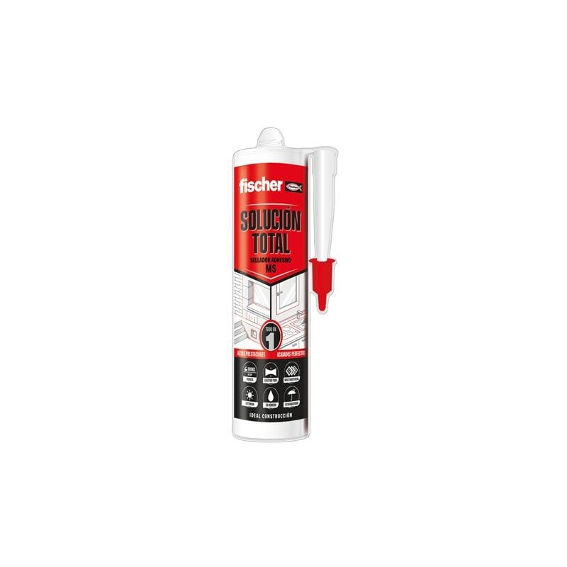 foto del prodotto ms polimero totale sigillato incollato bianco 290ml fischer