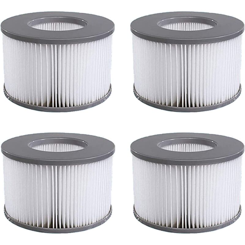 foto del prodotto mscomft spa filter lite per mspa, filtro per mspa lite, per filtro idromassaggio mspa - cartucce filtranti per piscine subacquee - barche e vasche idromassaggio - modello dal 2020 (4 pezzi)