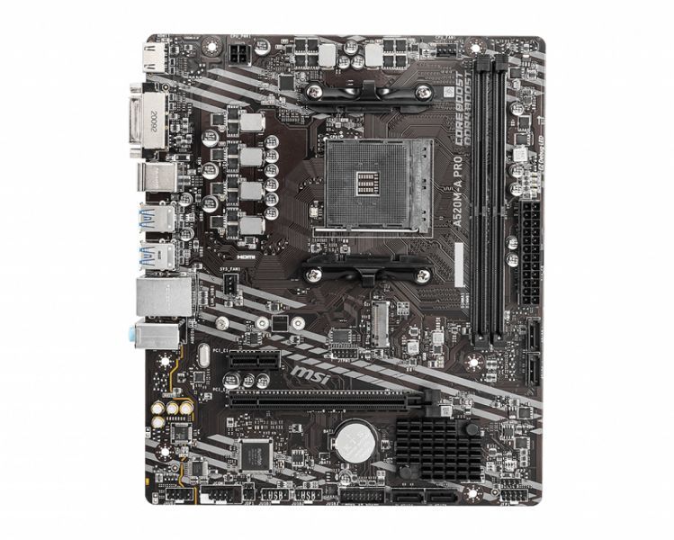 foto del prodotto msi a520m pro scheda madre amd a520 socket am4 micro atx
