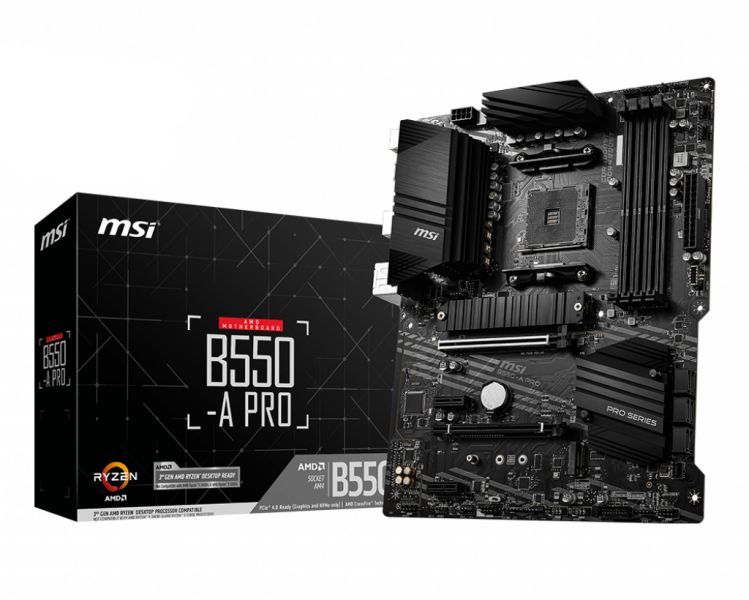 foto del prodotto msi b550 a pro scheda madre amd b550 socket am4 atx