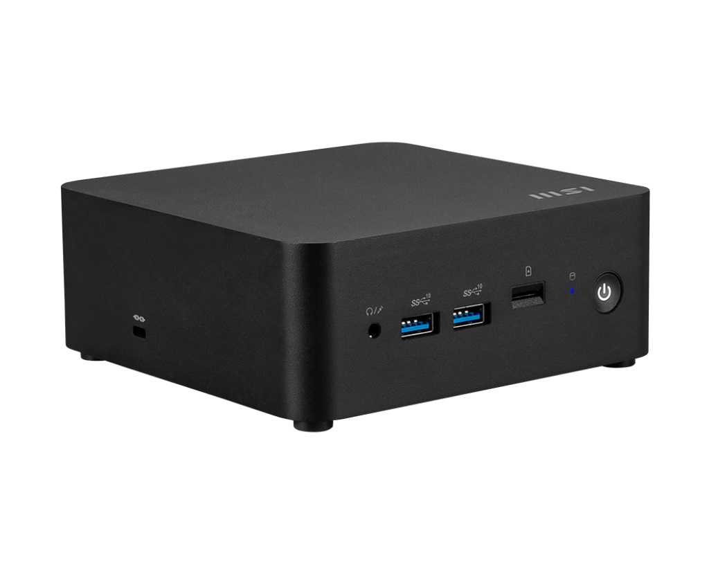 foto del prodotto msi cubi nuc 1m 030xit intel core 5 120u 8 gb ddr5 sdram 512 gb ssd freedos mini pc nero