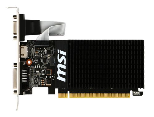 foto del prodotto msi gt 710 2gd3h lp scheda video nvidia geforce gt 710 2 gb gddr3