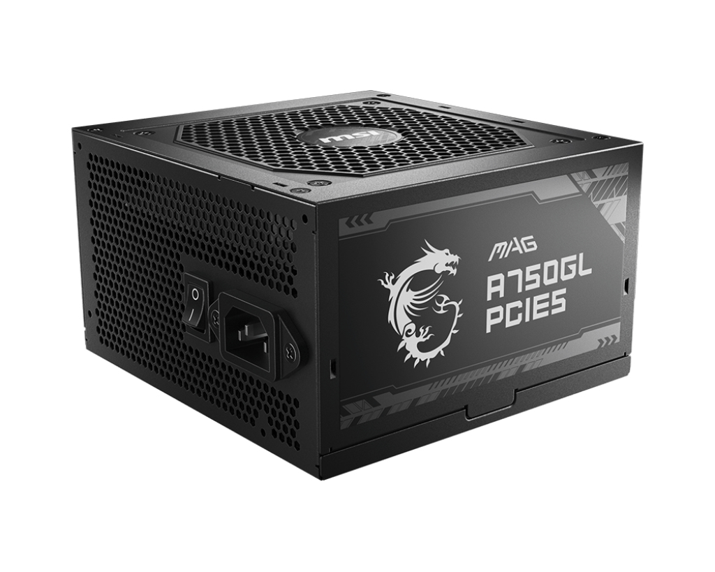 foto del prodotto msi mag a750gl pcie5 alimentatore per computer 750 w 20 4 pin atx atx nero