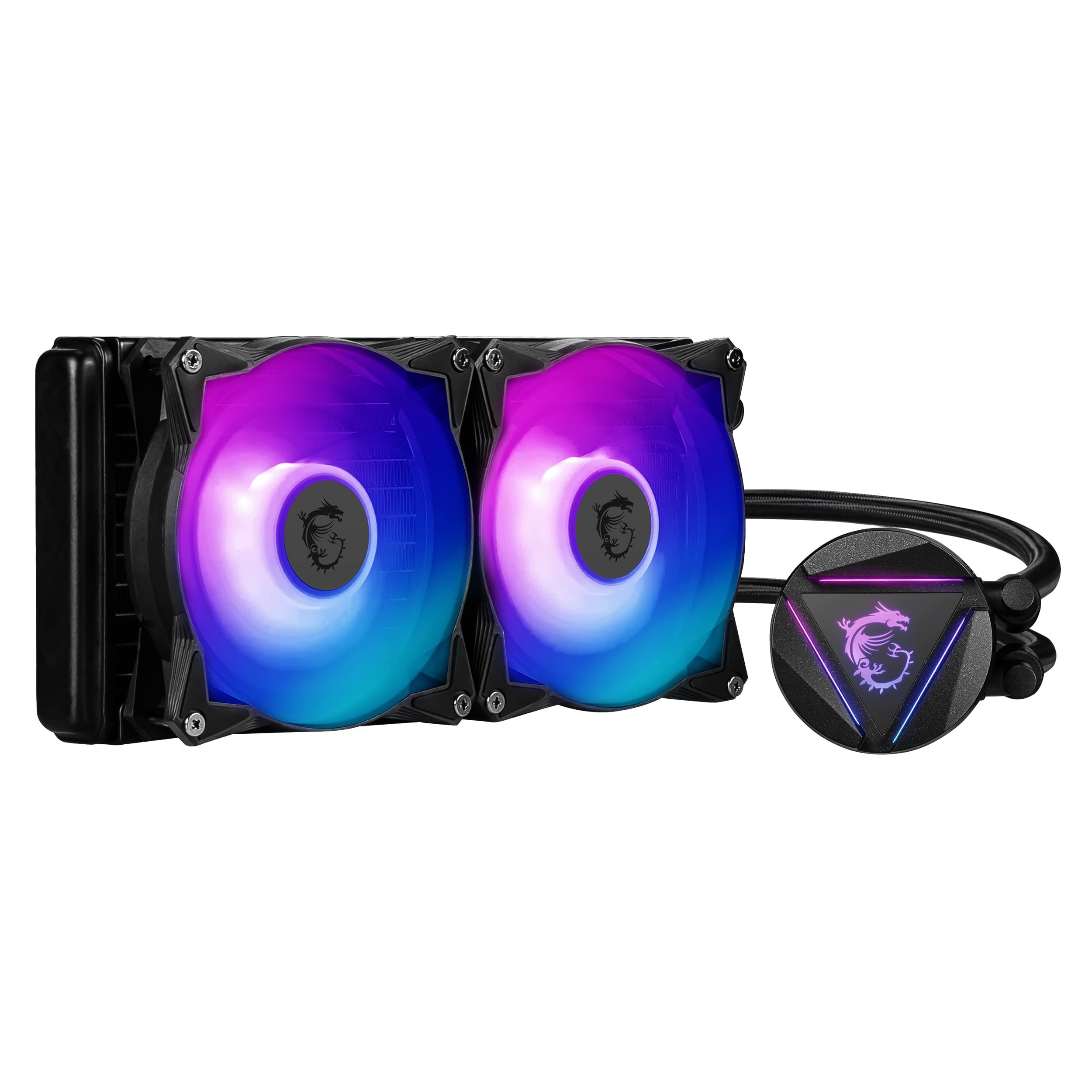 foto del prodotto msi mag coreliquid e240 scheda madre, processore kit di raffreddamento a liquido 12 cm nero