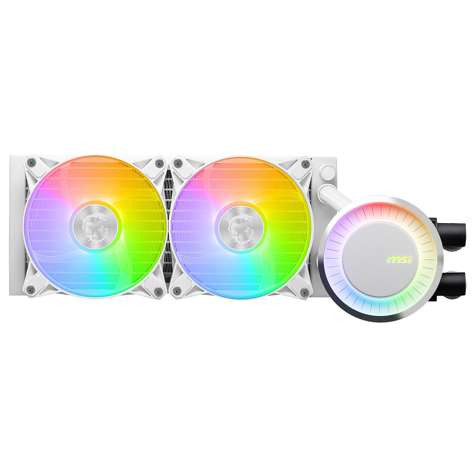 foto del prodotto msi mag coreliquid e240 white scheda madre, processore kit di raffreddamento a liquido 12 cm bianco