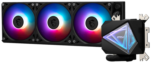 foto del prodotto msi mag coreliquid i360 case per computer raffreddatore di liquidi tutto in uno 12 cm nero 1 pz