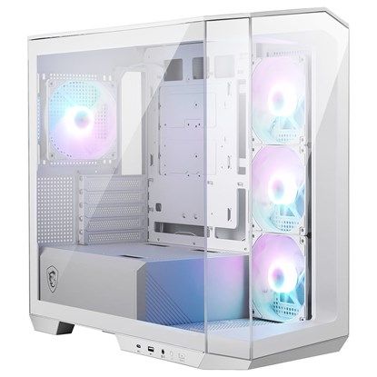 foto del prodotto msi mag forge 320r airflow micro tower bianco