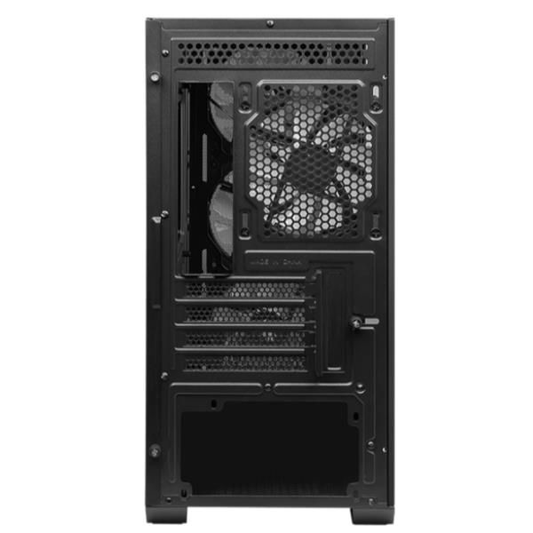 foto del prodotto msi mag forge m100a micro tower nero, trasparente