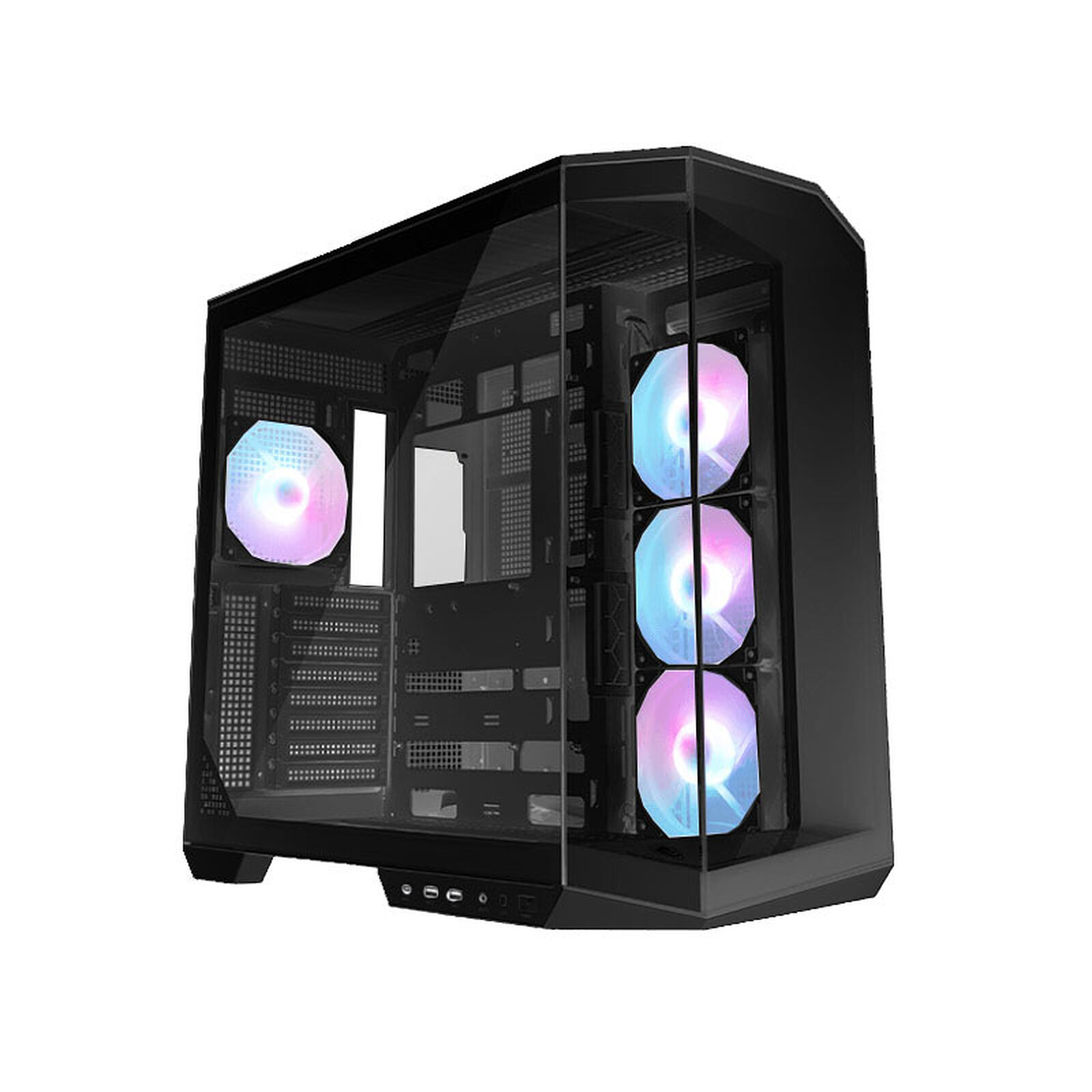 foto del prodotto msi mag pano 100r pz midi tower nero