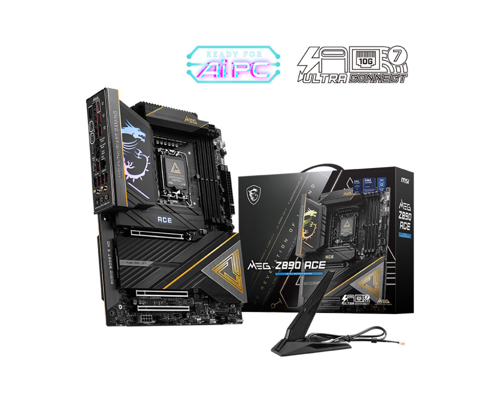 foto del prodotto msi meg z890 ace scheda madre intel z890 lga 1851 socket v1 atx