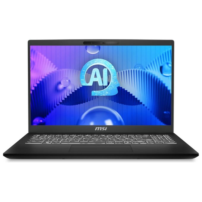 foto del prodotto msi modern 15 h ai c1mg-034it intel core ultra 5 125h 16gb hd 512gb ssd 15.6'' windows 11 home