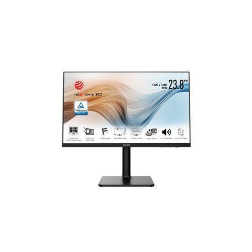 foto del prodotto msi modern md241p monitor pc 60,5 cm 23.8 1920 x 1080 pixel full hd lcd nero