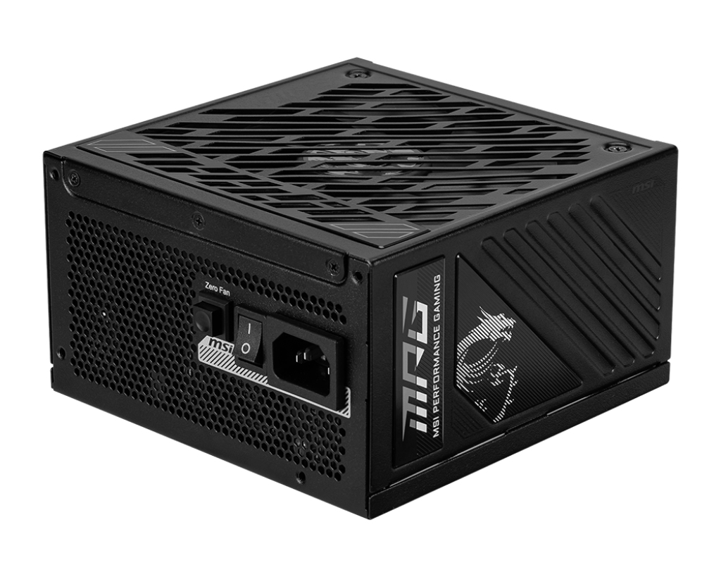 foto del prodotto msi mpg a850gs pcie5 alimentatore per computer 850 w 24 pin atx atx nero