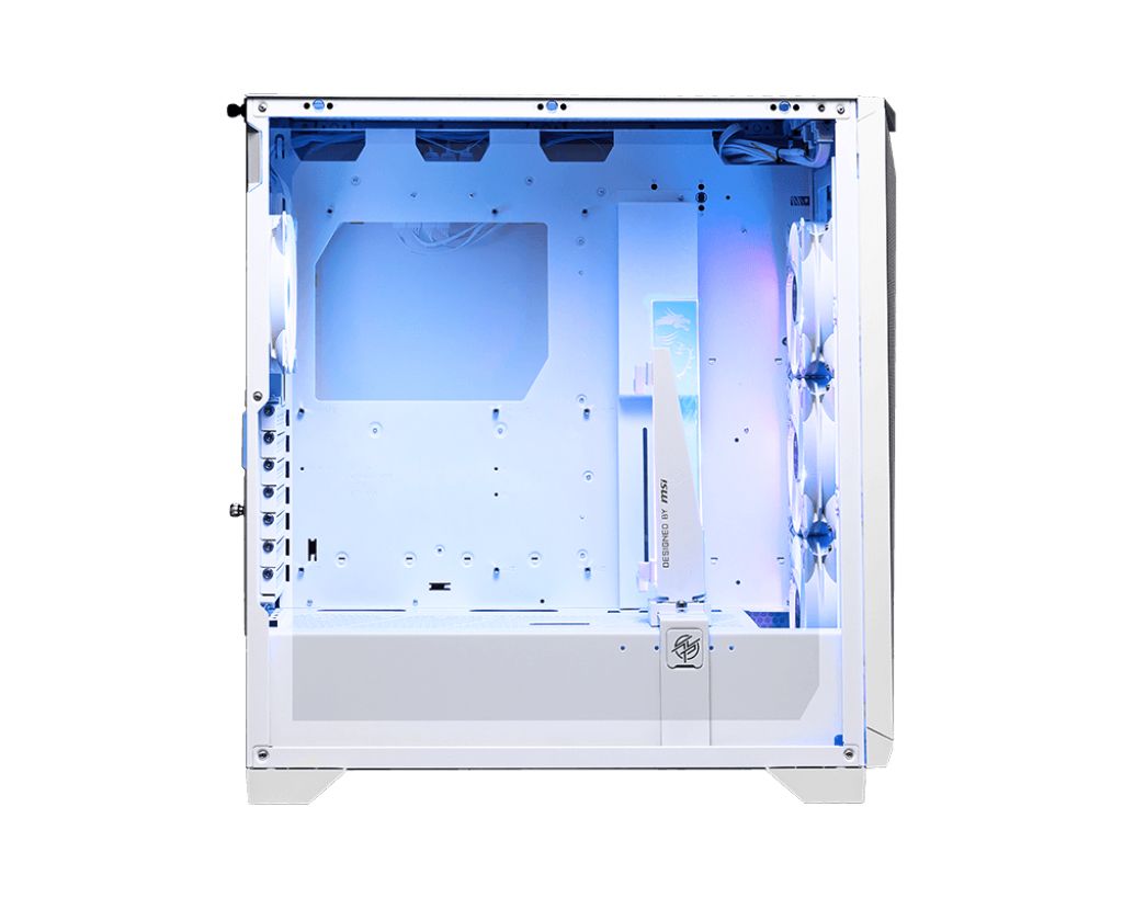 foto del prodotto msi mpg gungnir 300r airflow white midi tower bianco