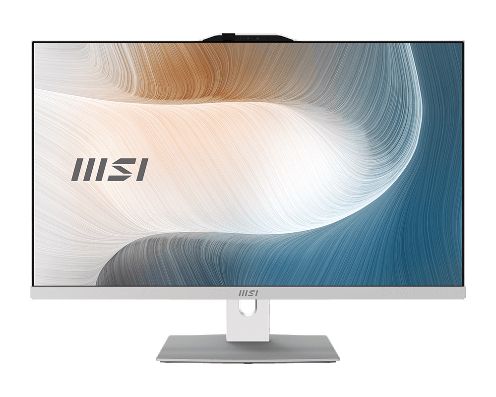 foto del prodotto msi pc aio 27 white intel core 7 processor 150u 16gb 512gb ssd win 11 pro