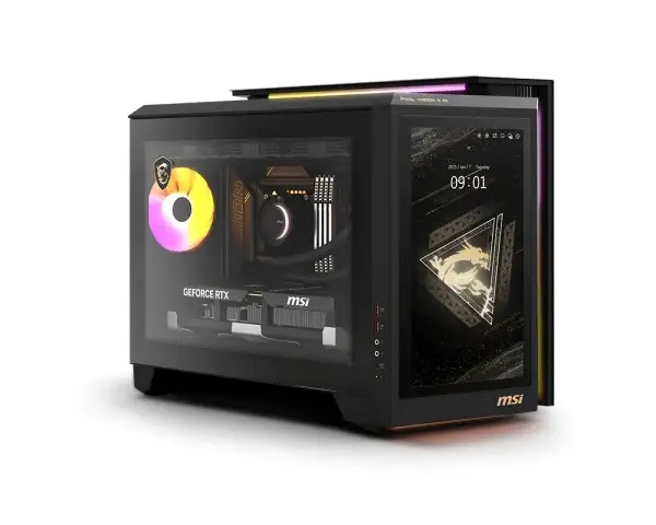 foto del prodotto msi pc gaming vision x ai intel core ultra 9 processor 285k 64gb 2t ssd freedos
