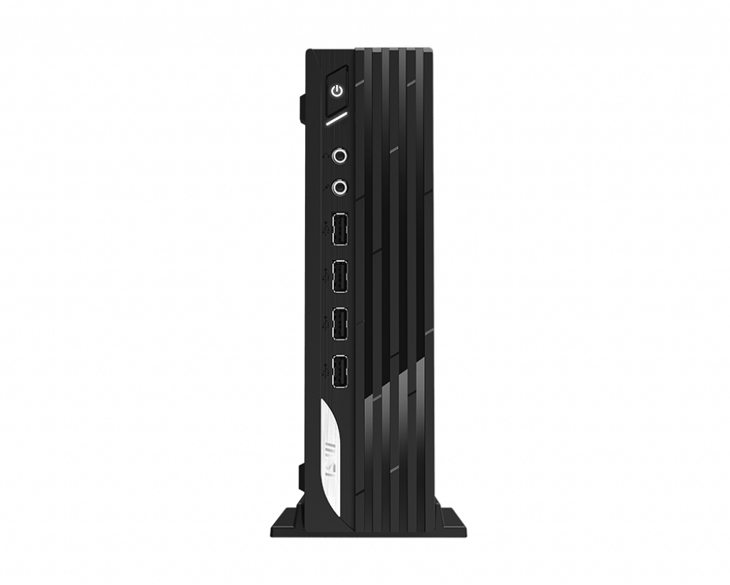 foto del prodotto msi pro dp21 11ma 095eu intel pentium gold g6405 4 gb ddr4 sdram 128 gb ssd windows 11 pro mini pc nero