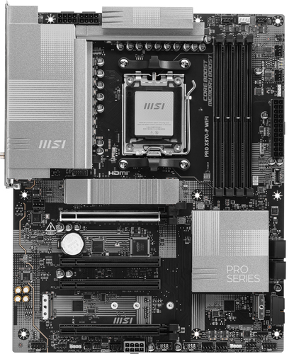 foto del prodotto msi pro x870 p wifi scheda madre amd x870 socket am5 atx