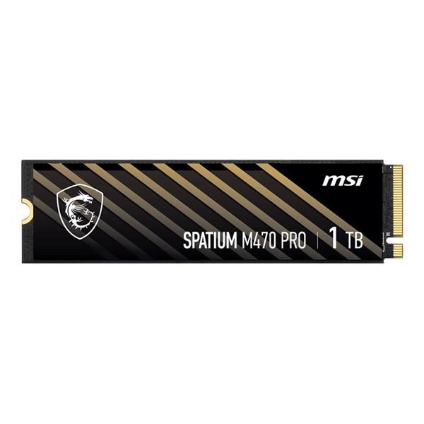 foto del prodotto msi spatium m470 pro pcie 4.0 nvme m.2 1tb pci express 4.0 3d nand - s78-440l0j0-p83