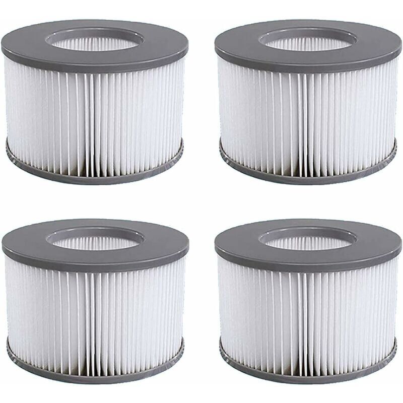 foto del prodotto mspa filtro spa lite per filtro per lite, per filtro whirlpool cartucce filtranti per spa e vasche idromassaggio modello dal 2020 4 pezzi 