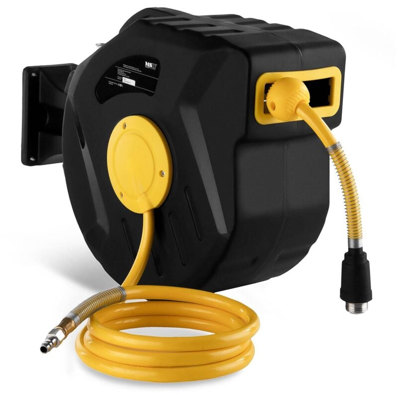 foto del prodotto msw avvolgitubo aria compressa 20 m pressione 18 bar pvc polipropilene flessibile