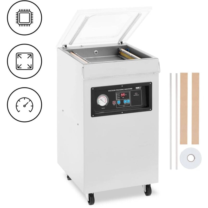 foto del prodotto msw confezionatrice sottovuoto 900 w 40 cm acciaio inox macchina sottovuoto