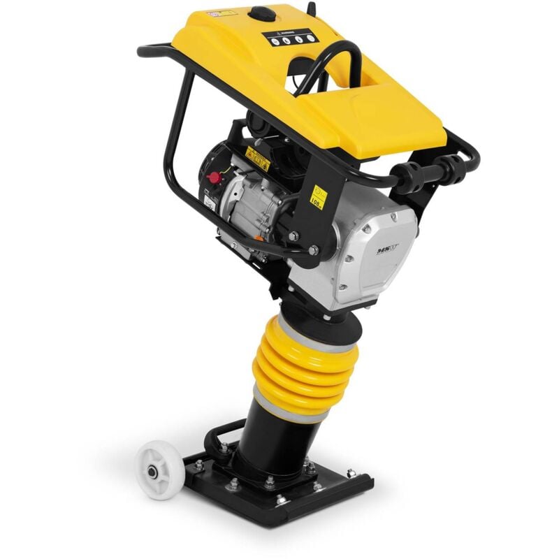 foto del prodotto msw costipatore terreno compattatore vibrante vibrocostipatore 34,5 x 28,5 cm 10 kn