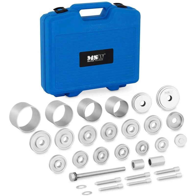 foto del prodotto msw estrattore cuscinetti ruota 28 pezzi kit estrazione mozzi ruote con valigetta