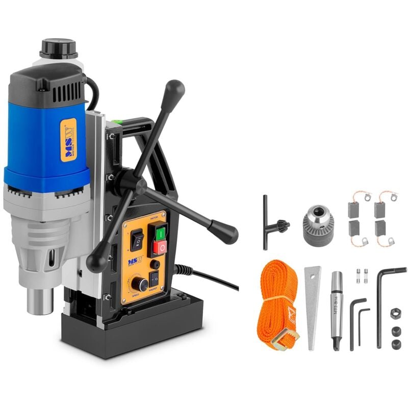 foto del prodotto msw - magnetico trapano nucleo magnetico carotatrice 1.680 watt filettatura