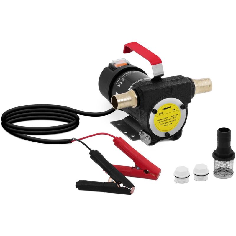 foto del prodotto msw pompa contalitri gasolio pompe per travaso e pompaggio diesel oli 12 v 40 l min