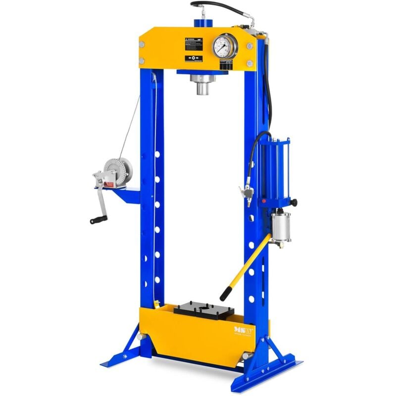 foto del prodotto msw pressa idropmatica 50 tonnellate ritrazione automatica manometro pompa a mano