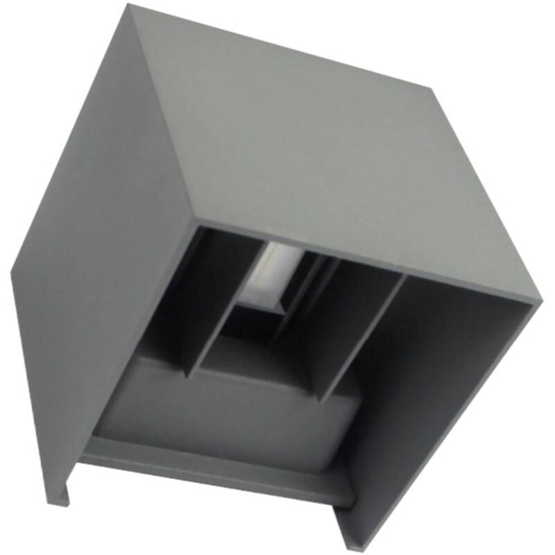 foto del prodotto mt68002 lampada da parete per esterni a led led monocolore 4.5 w nero megatron