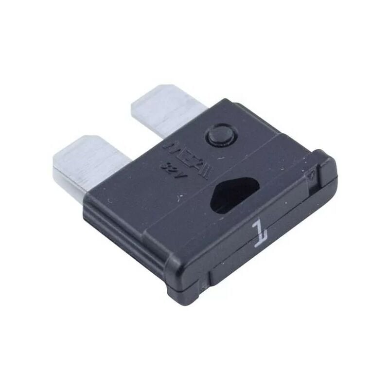 foto del prodotto mta 0700380 fusibles automobile x10pcs 1a unival 32v 19mm noir