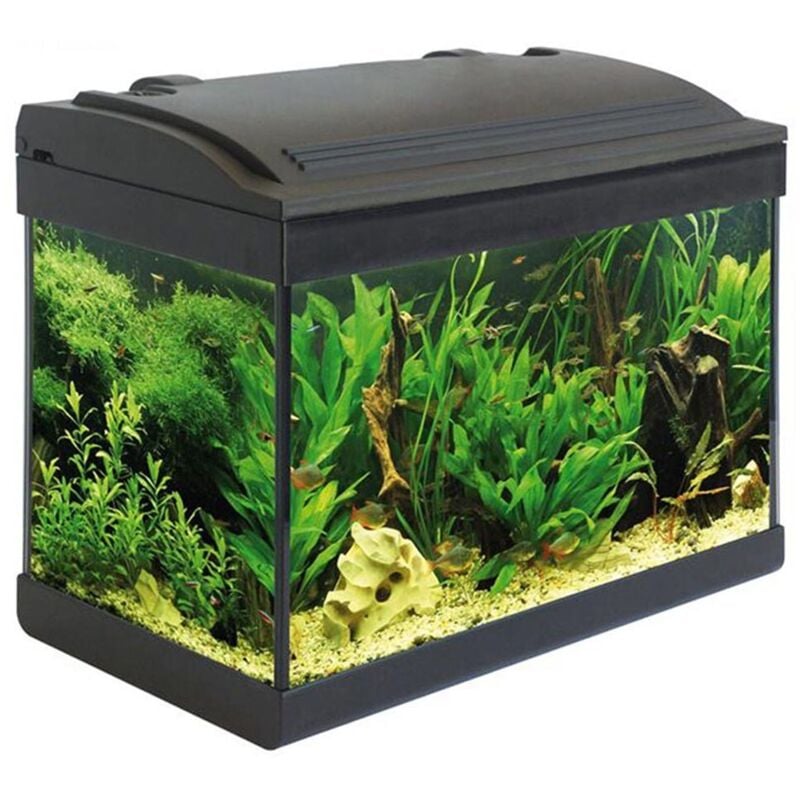 foto del prodotto mtb milo 43 ledline acquario 23l cm43x24x36h colore nero