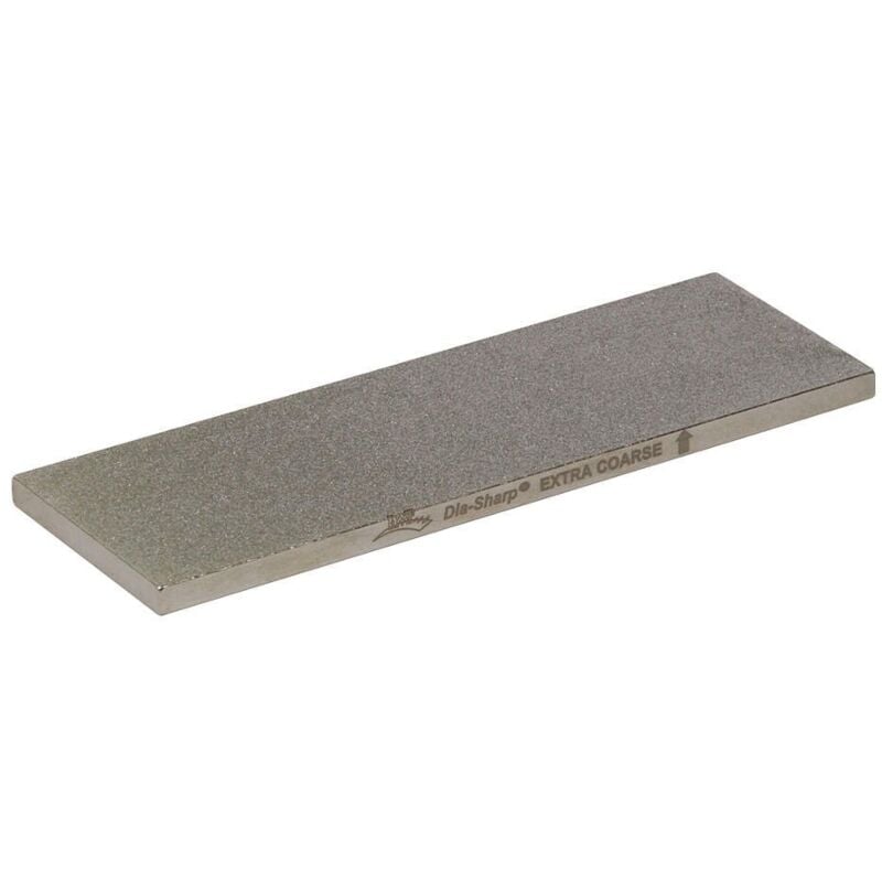 foto del prodotto mtd blocco di affilatura dmt dia sharp con rivestimento al diamante con superficie continua, a grana extra grossa, 15,2 cm 6 pollici, d6x