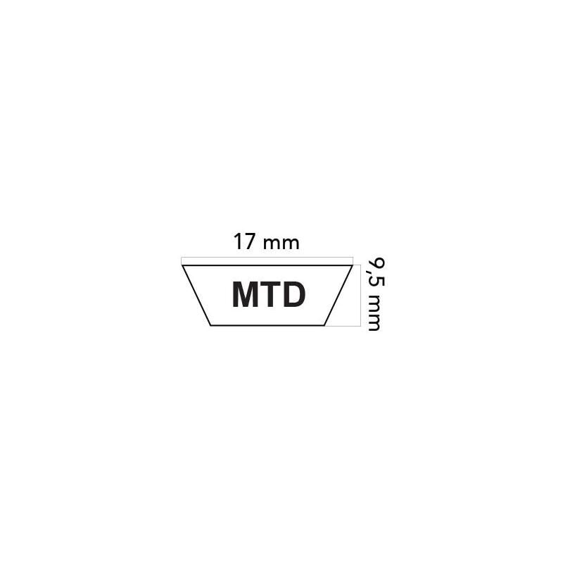 foto del prodotto mtd cinghia variatore scatola 754 0281