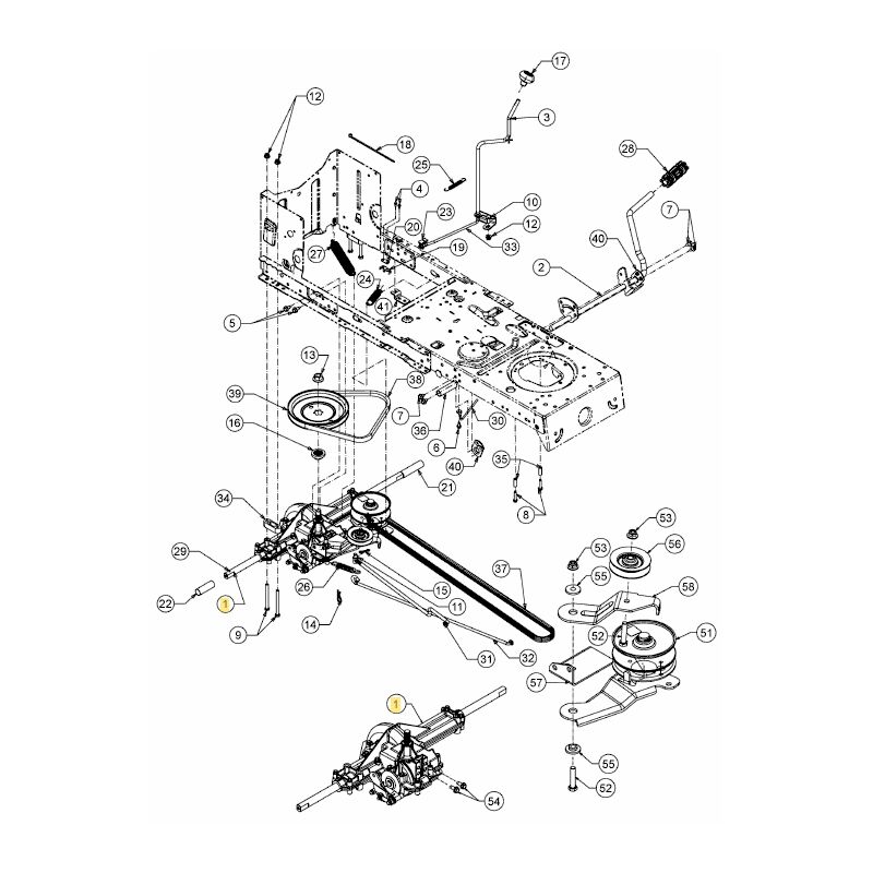 foto del prodotto mtd trazione originale trattorino tagliaerba lt1 ns92 618 09815